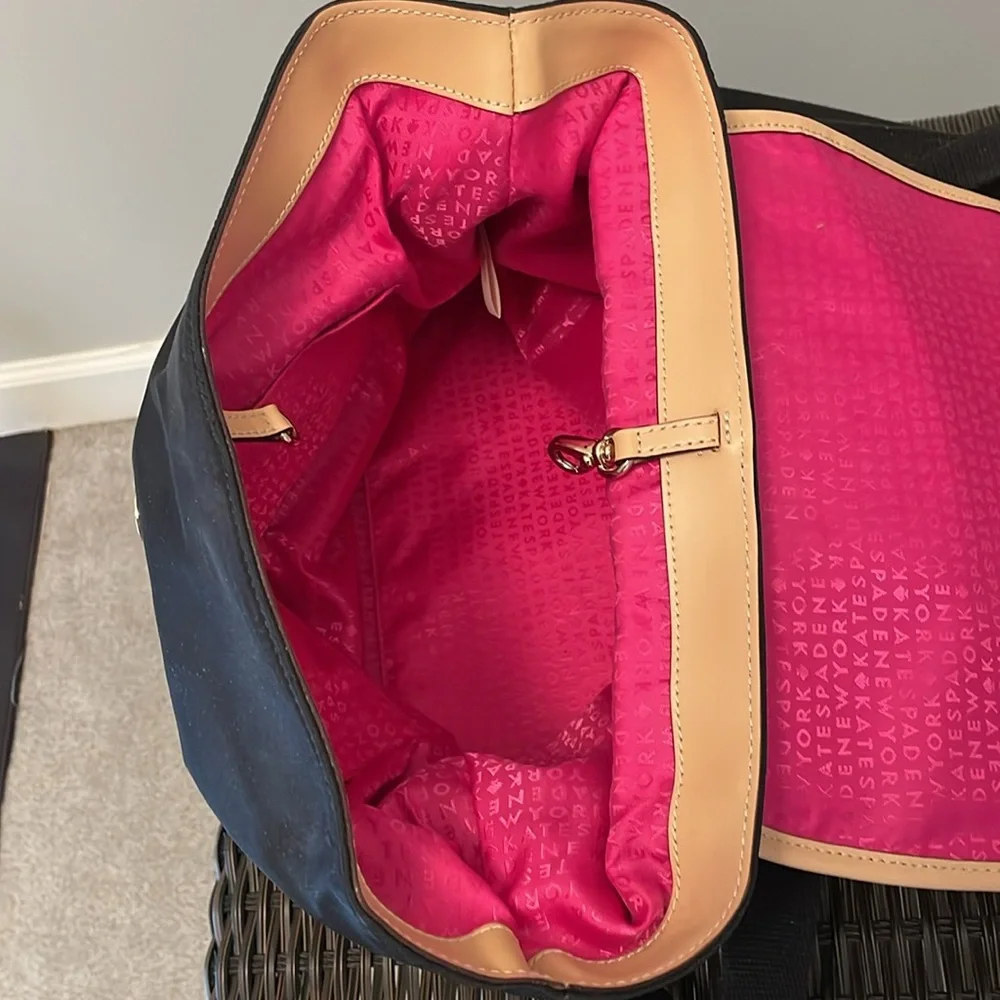 Kate Spade black nylon backpack - Picture 5 of 6